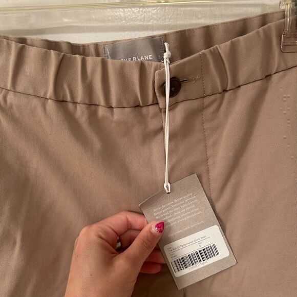 Everlane Elastic Waist Chino Shorts Khaki Tan Small - Picture 7 of 10
